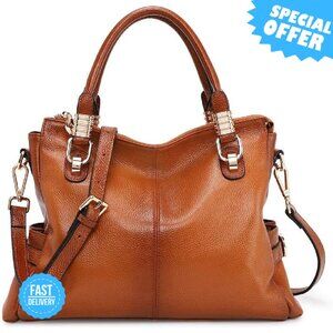 Brand New Kattee Tote Bag L Black Leather Style